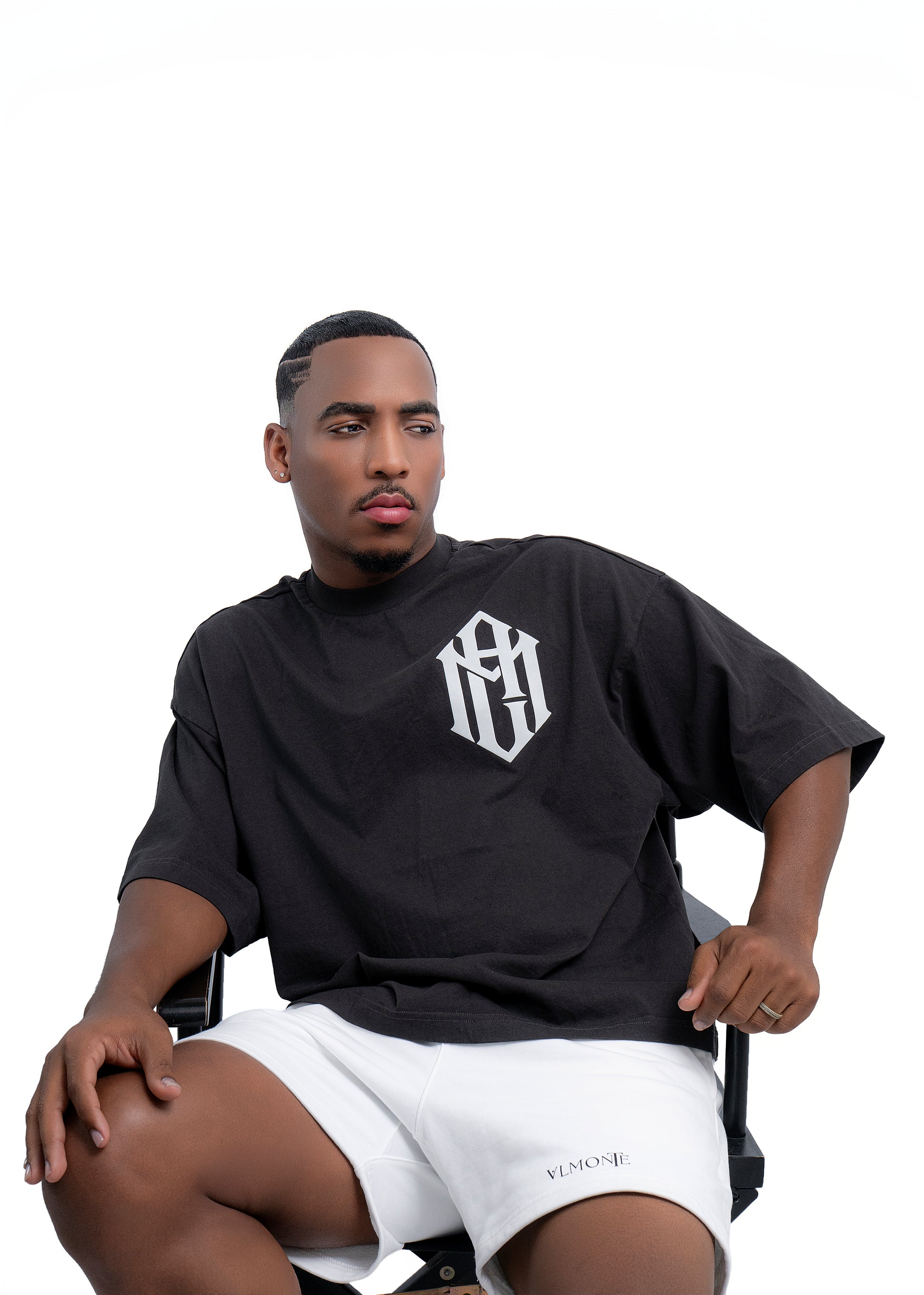 Oversized Essential Tee – Black