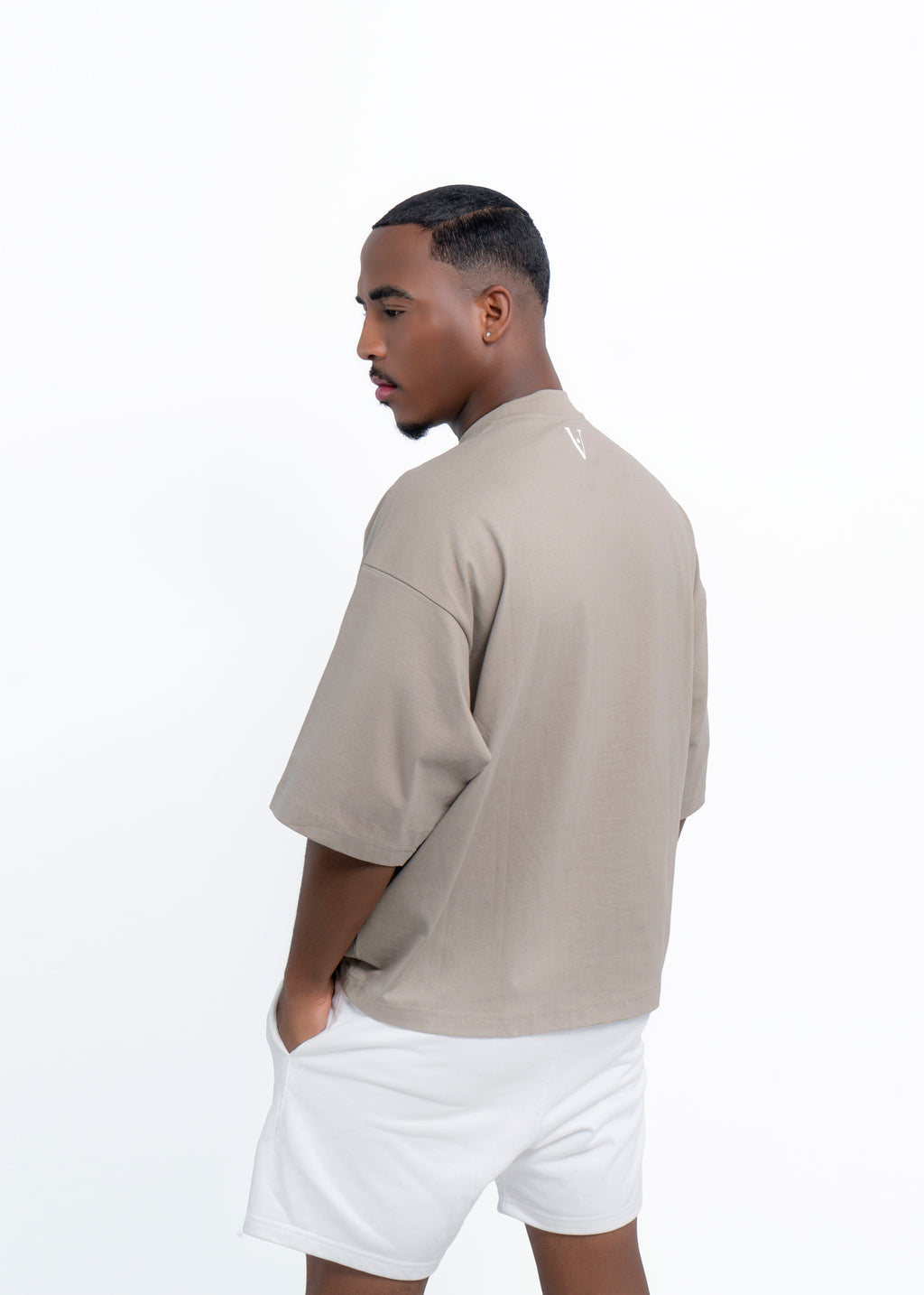 Oversized Tee – Stone