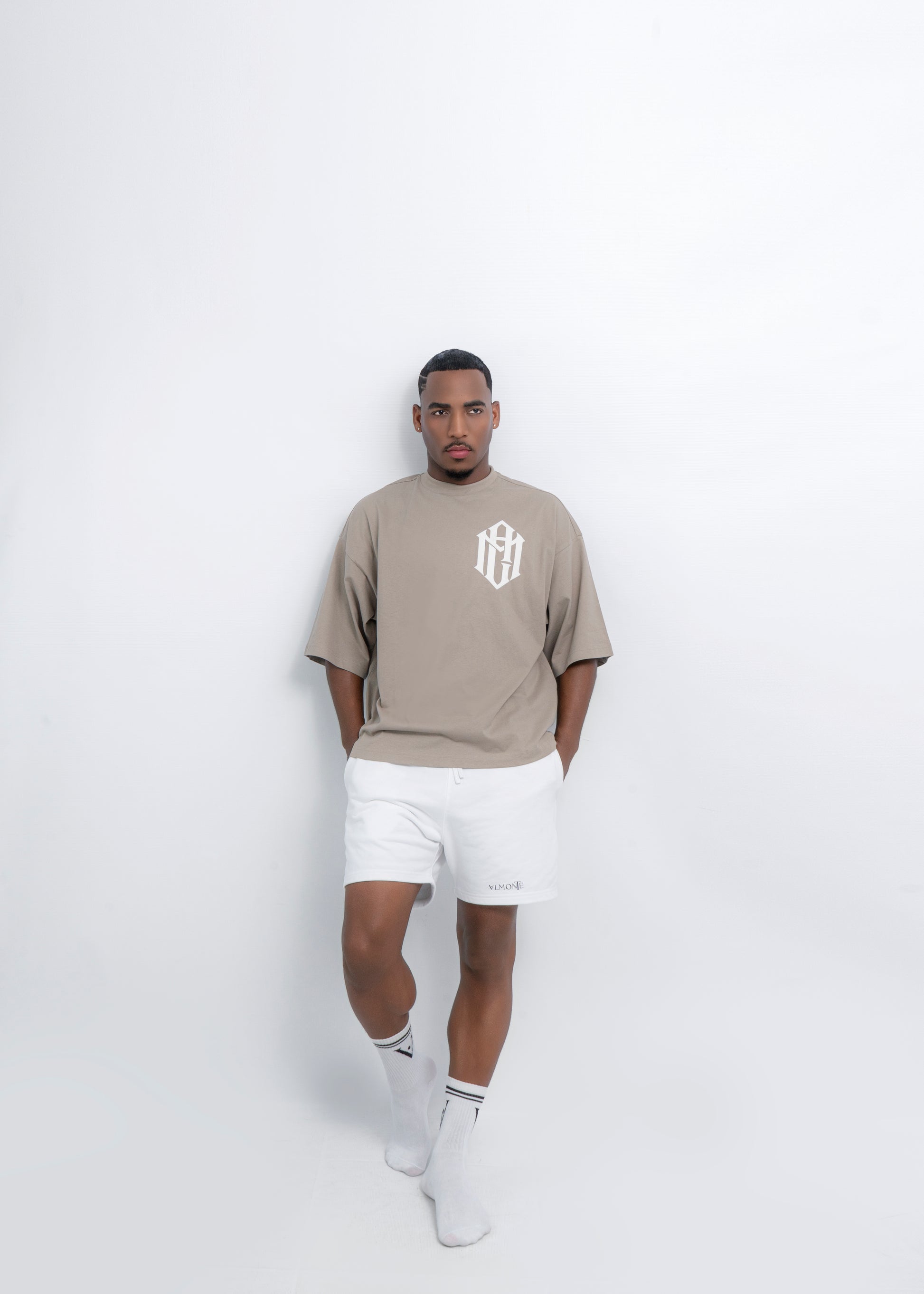 Oversized Tee – Stone