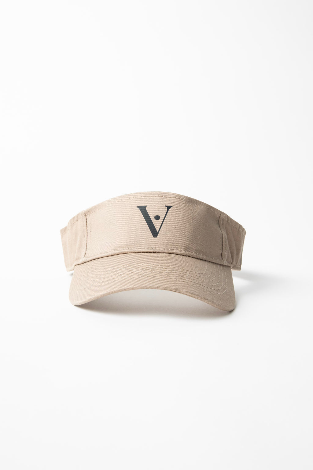 Beige Visor Hat