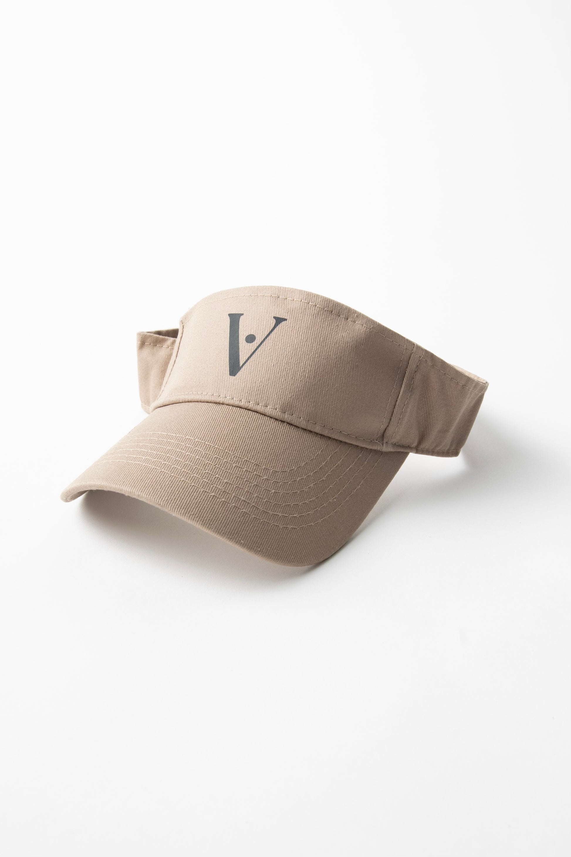 Beige Visor Hat
