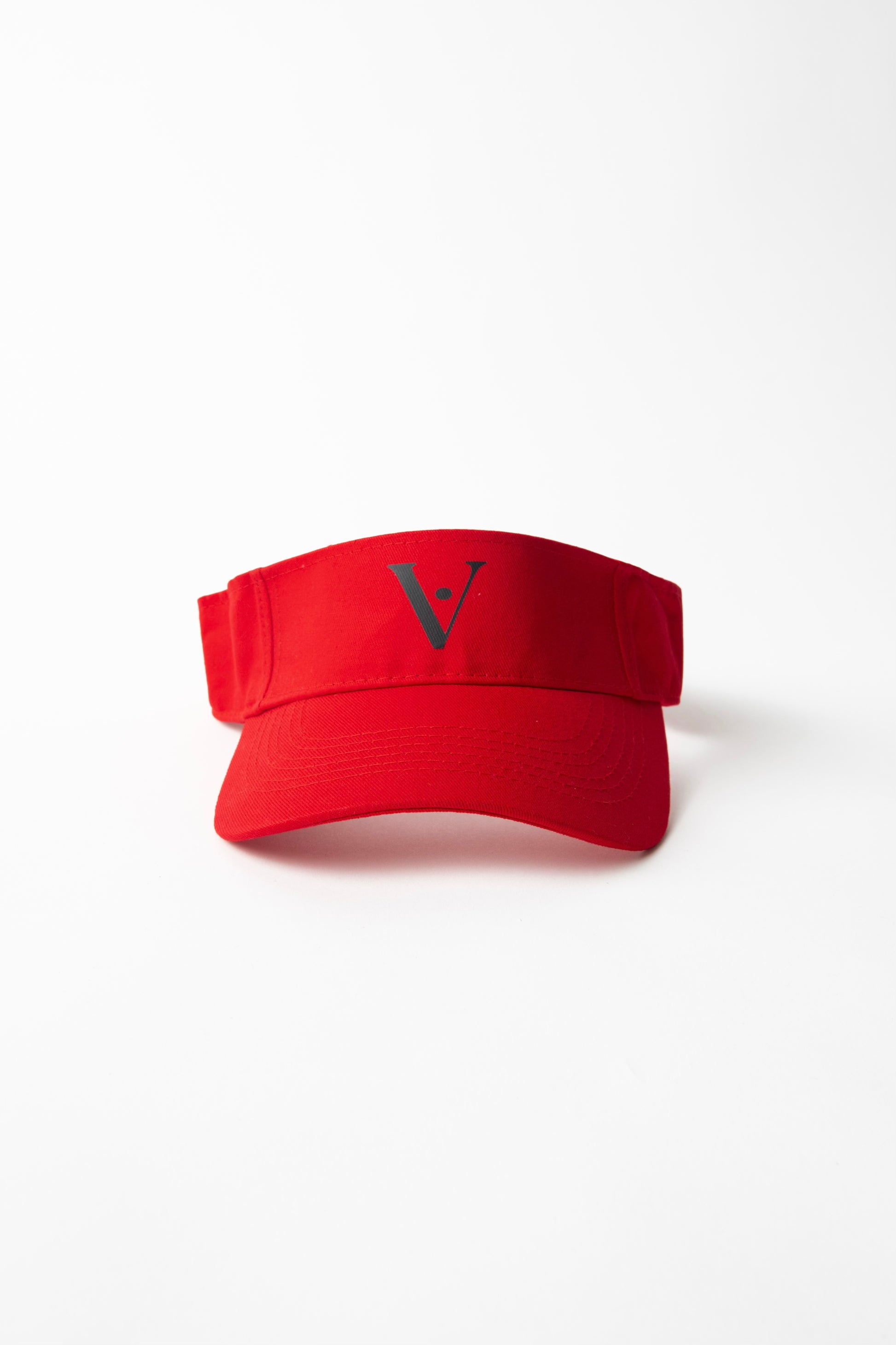 Red Visor Hat