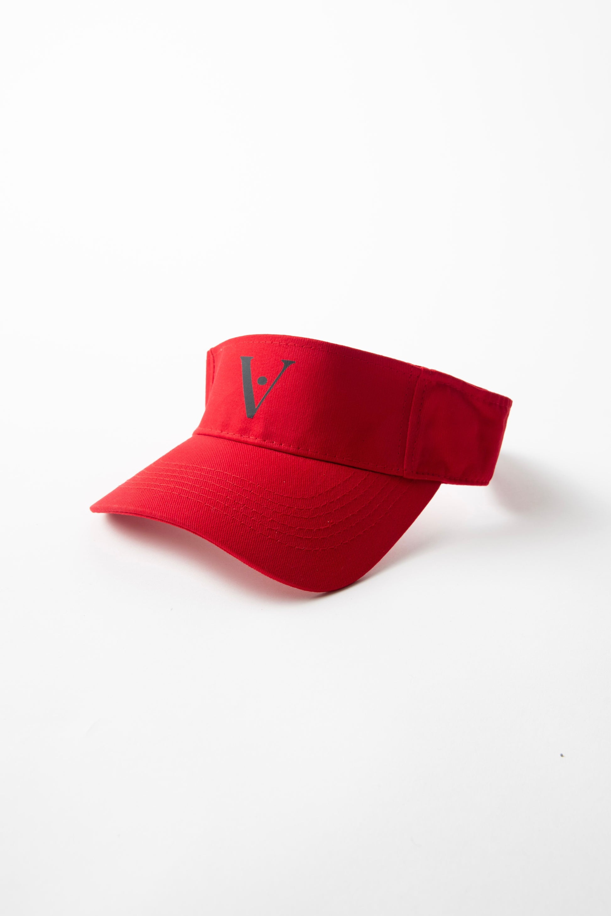 Red Visor Hat