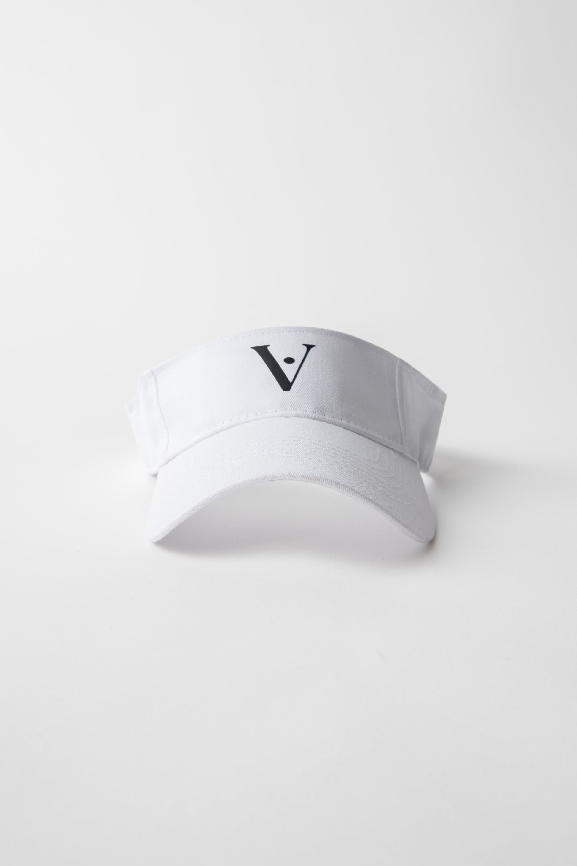 White Visor Hat